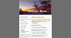 Desktop Screenshot of chilloutmixes.com